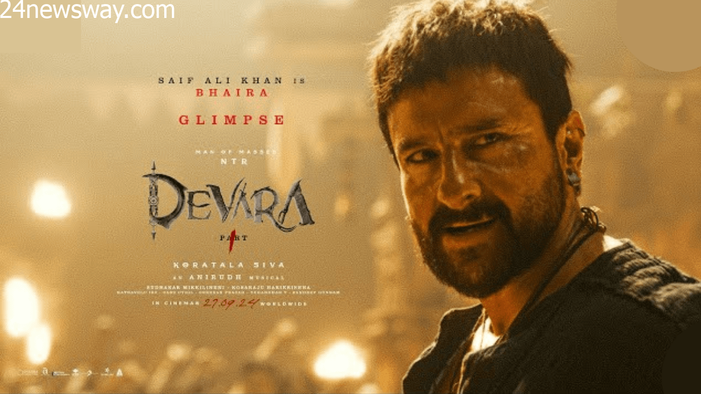 Saif Ali Khan As Bhaira in Devara Goosebumps Glimpse