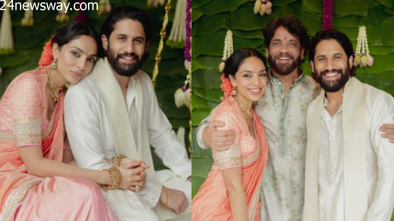 Naga Chaitanya And Sobhita Dhulipala Engagement